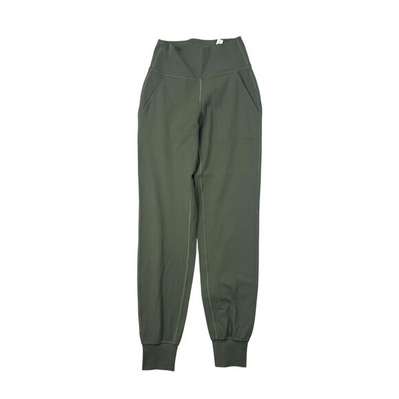 Lululemon Joggers Align High-Rise Full Length Army Green Size 2 NWOT Pants - Picture 8 of 11